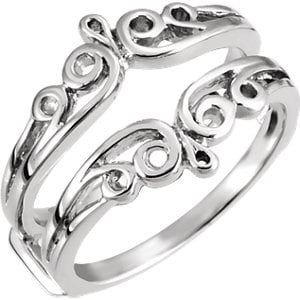 Jewels By Lux 925 Sterling Silver Metal Ring Guard Jewels By Lux 925 Sterling Silver Metal Ring Guard